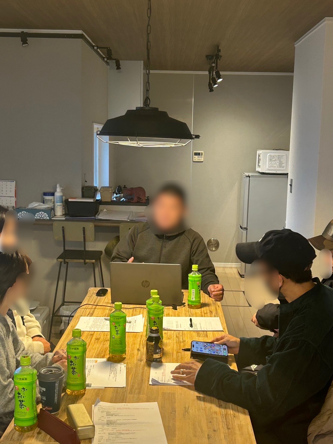 フランチャイズ研修中の様子