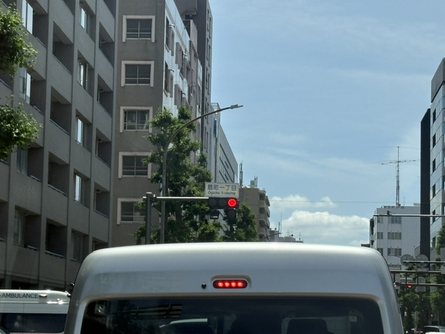 車からの景色