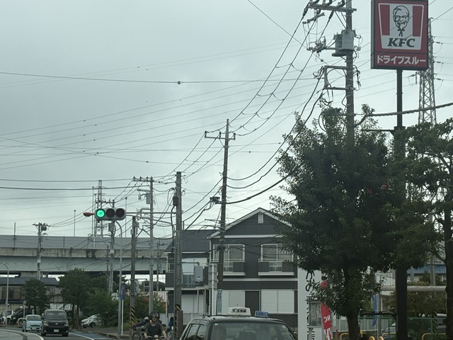 寒川町内の様子