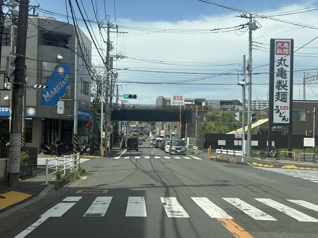 藤沢市内の様子