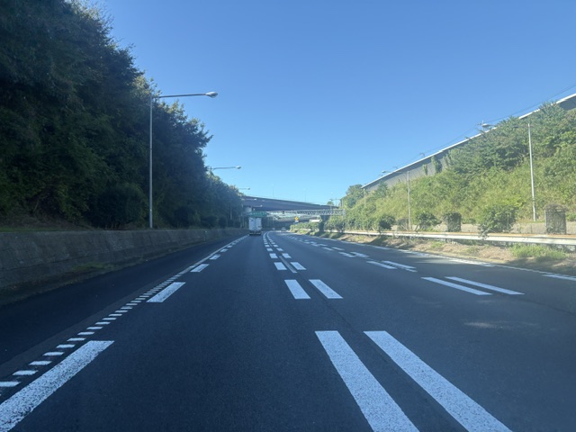 高速道路の様子